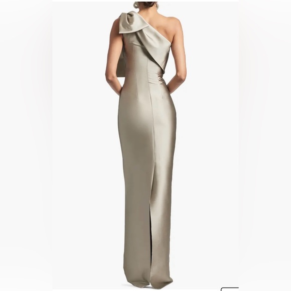Sachin + Babi One Shoulder Metallic Dress - Picture 2 of 2